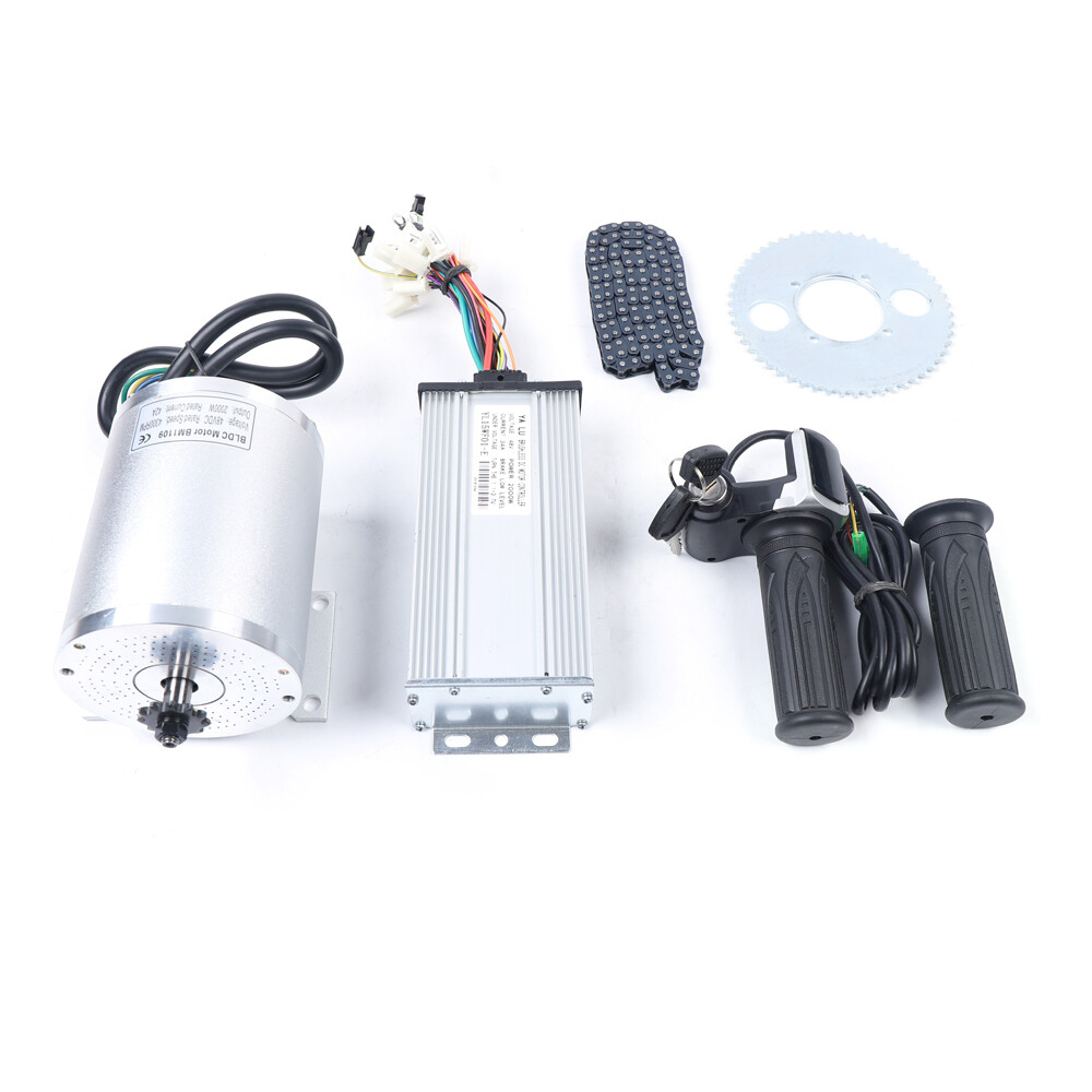 Electric Brushless Motor Kit 48V 2000W DC For E-bike Scooter Bicycle Conversion!