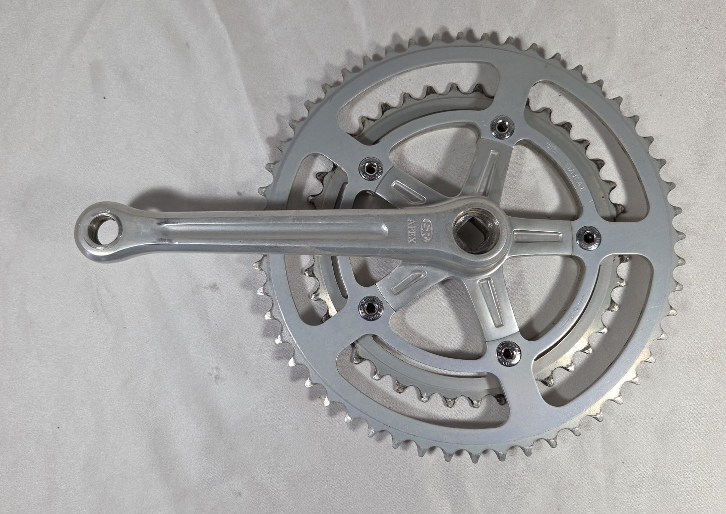 Vtg. Sakae SR Royal APEX 52/40 / 170 Crank arm length / 118 BCD Crankset / #169