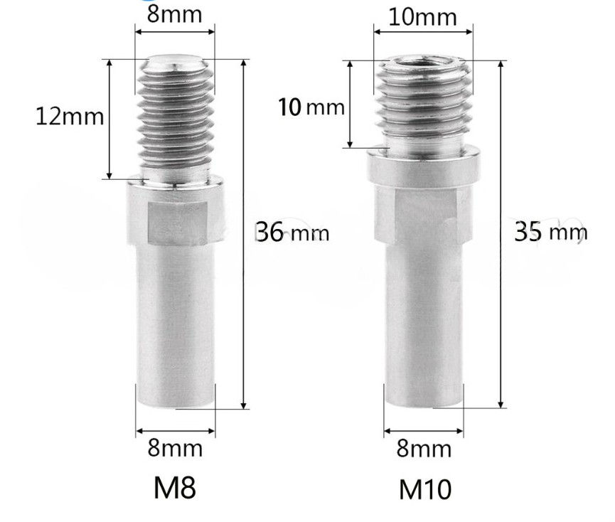 2pcs Titanium Ti Brake Post V-Brake Bosses M8/M10x1.25mm V Brake Seat Bike Bolts