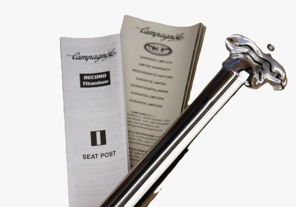 NOS Campagnolo Record Titanium Seatpost 27.2 SP-99-RE272T New Very Rare