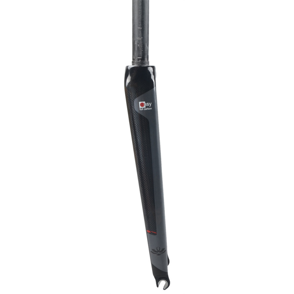 Carbon Fiber Road Bike Fork 700C Rigid Straight Bicycle Fornt Forks C Brake QR