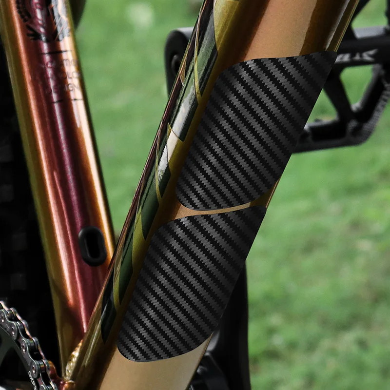 Bike Frame Chainstay Protector Sticker MTB Road BMX Frame Guard Tape Pad