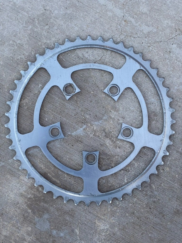 SR Sakae Ringyo Alloy Chainring | 86 BCD / 47T / VGC / Made in Japan