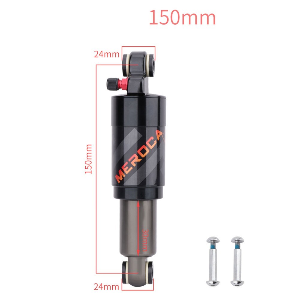 Air Rear Shock Absorber 125/150/165/190/200mm Aluminum Alloy Shock Absorbers
