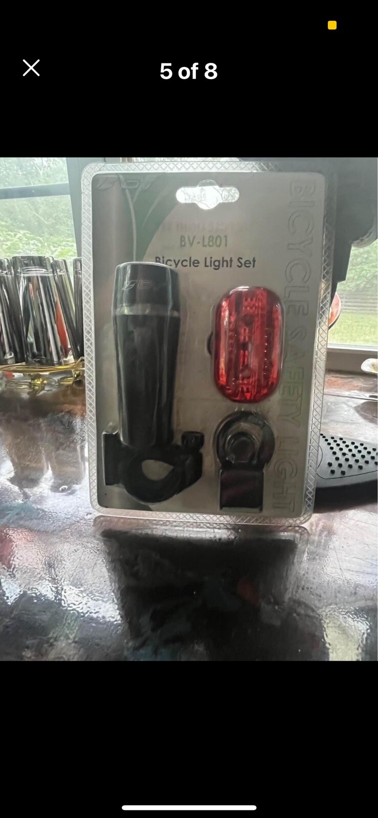 Bicycle Light And Hand Pump