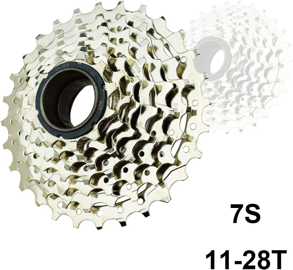 7-Speed Freewheel for E-Bikes – Ultimate Chromoly Steel Durability, 11-34T