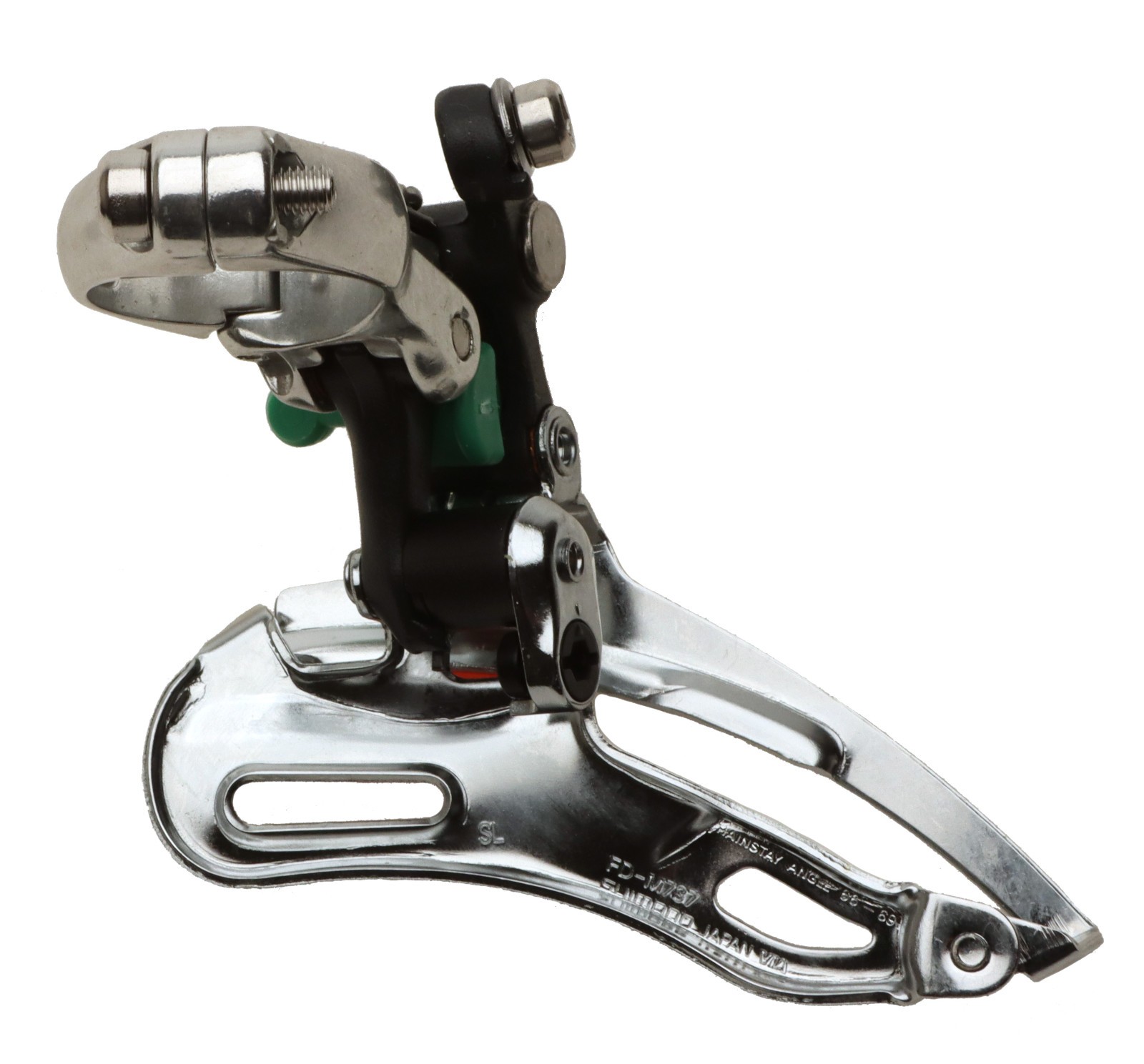 Shimano Deore XT FD-M737 Front Derailleur 3x8s Clamp-On 34.9mm B.Pull NOS NEW
