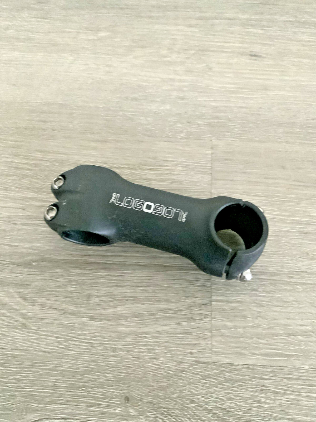 DEDA LOGO THREADLESS STEM 90 MM 1 1/8 INCH 31.8 MM CLAMP 168 GRAMS