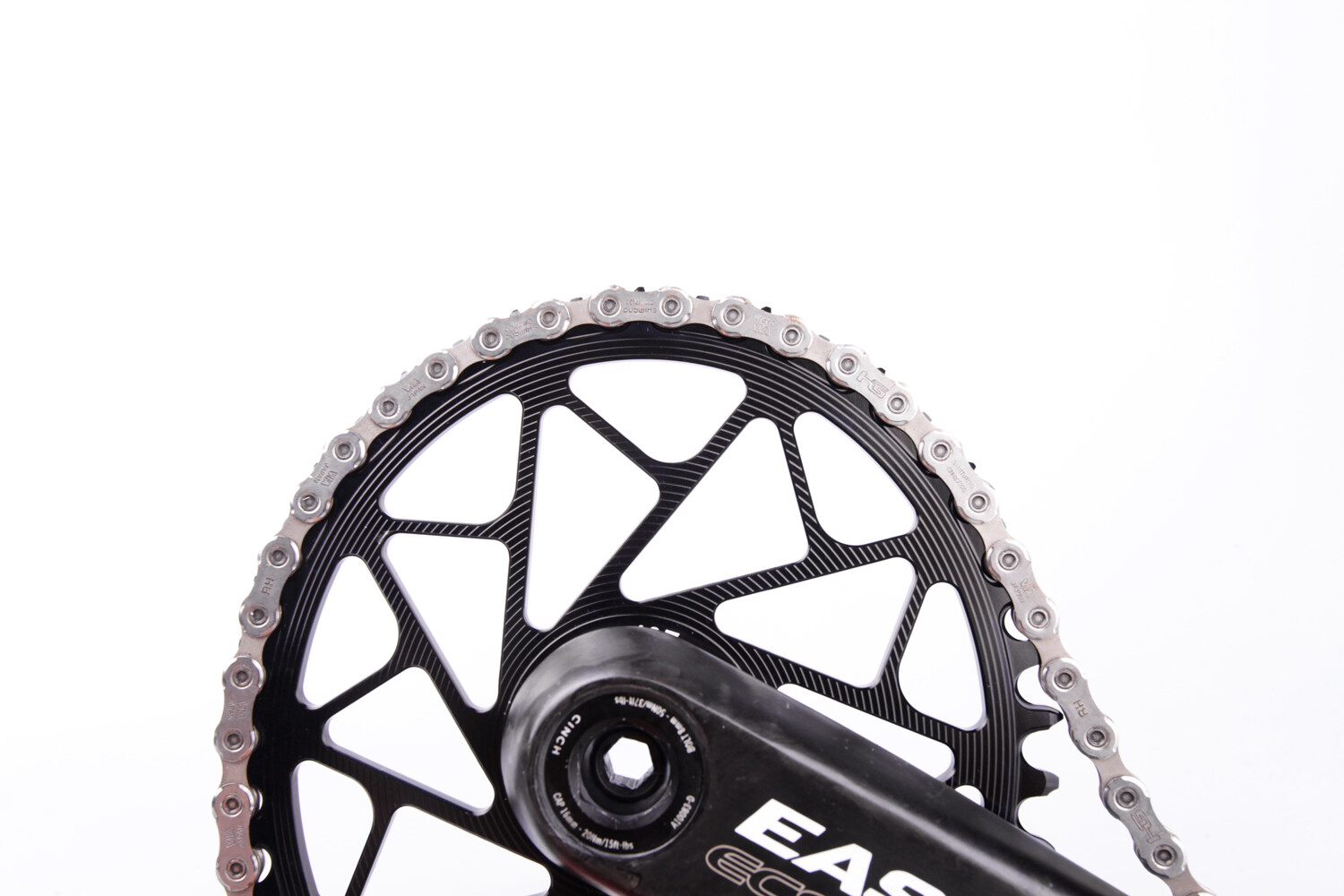 For AXS 12 Speed Chain Oval Chainring Road Bike CINCH System EASTON EC90SL Crank