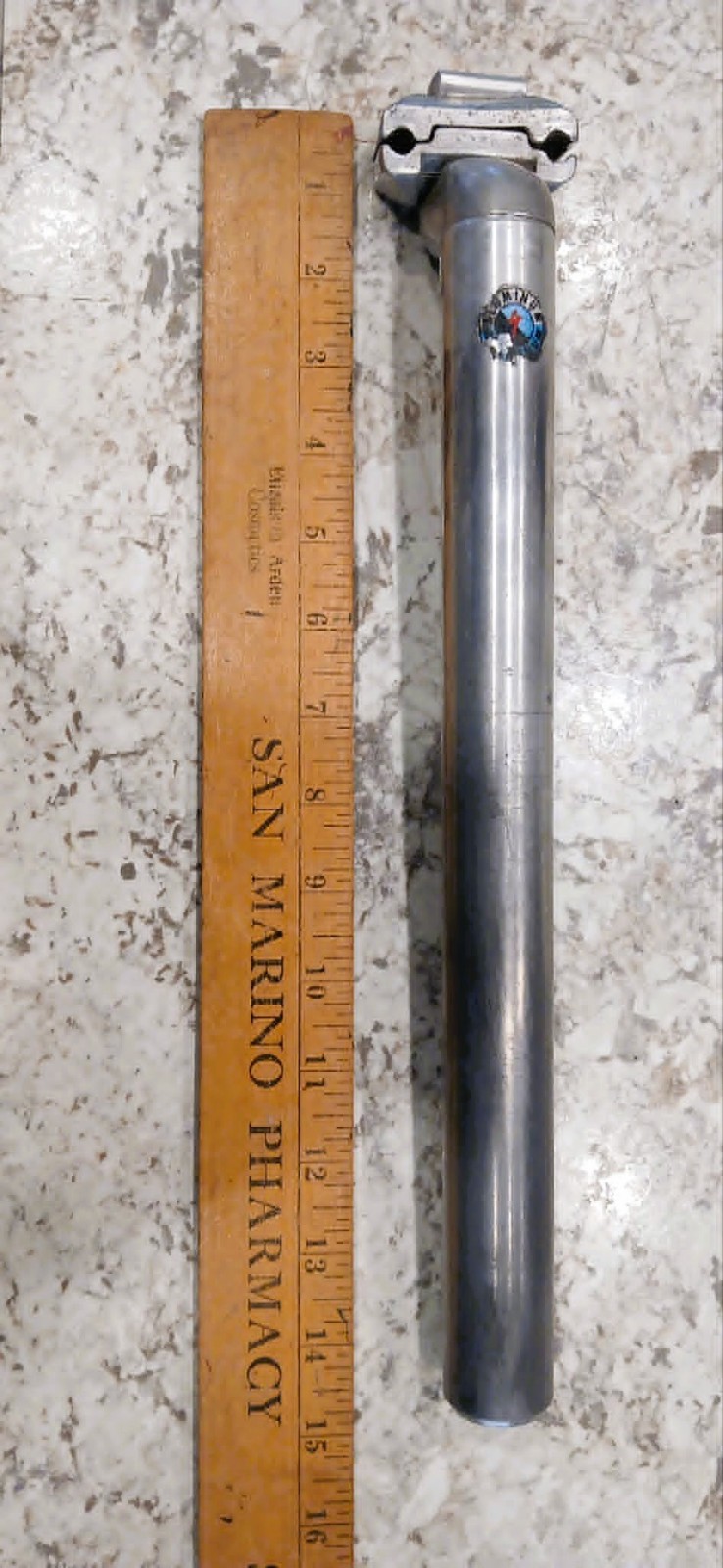Specialized Aluminum Seatpost 30.9x320mm Setback Silver Road Mountain