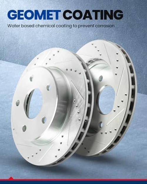 Brake Kit Front and Rear for 31584+31603+D1543+D1544 – Drilled&Slotted