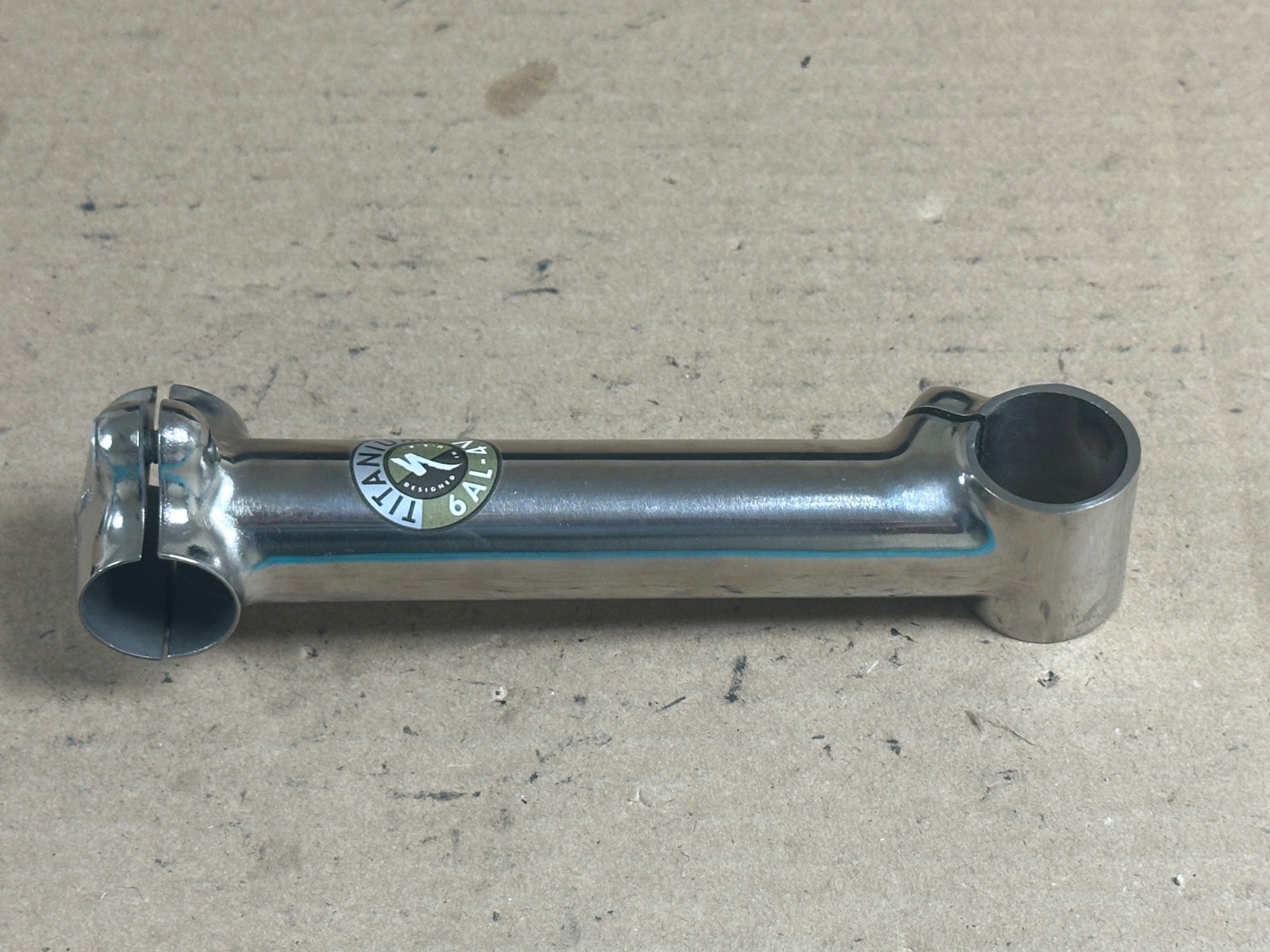 Specialized 6AL-4V Titanium 1-1/8″ Threadless Stem 150 mm Reach 25.4mm Clamp VGC
