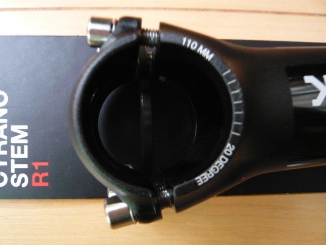 Fizik Cyrano R1 20° 110mm Handlebar Aluminum Black Road Bike Used