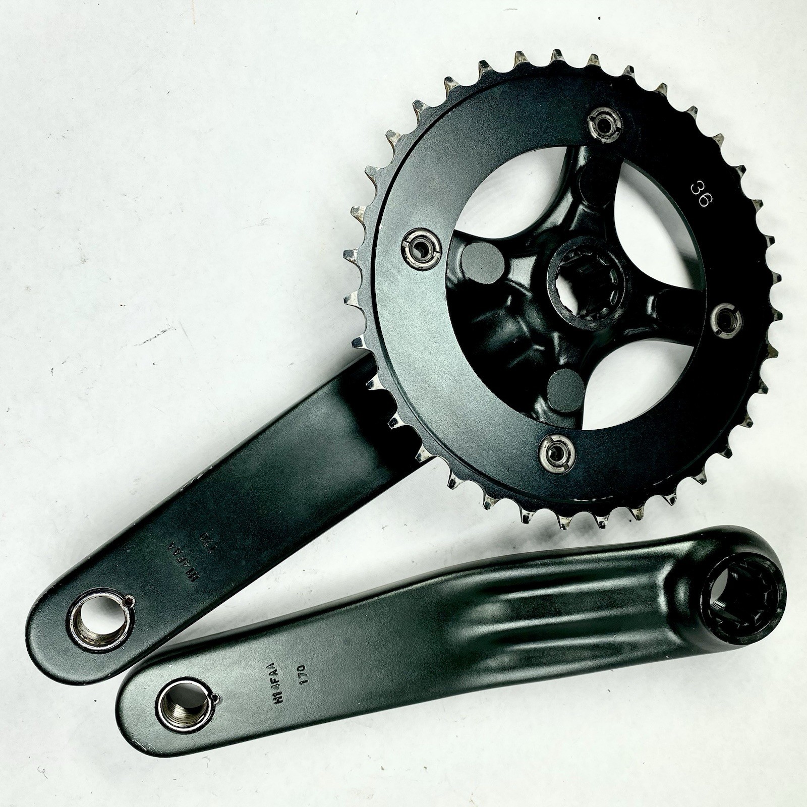 Truvativ Hussefelt ISIS Drive Crankset 170mm 36T MTB DH Freeride Cranks