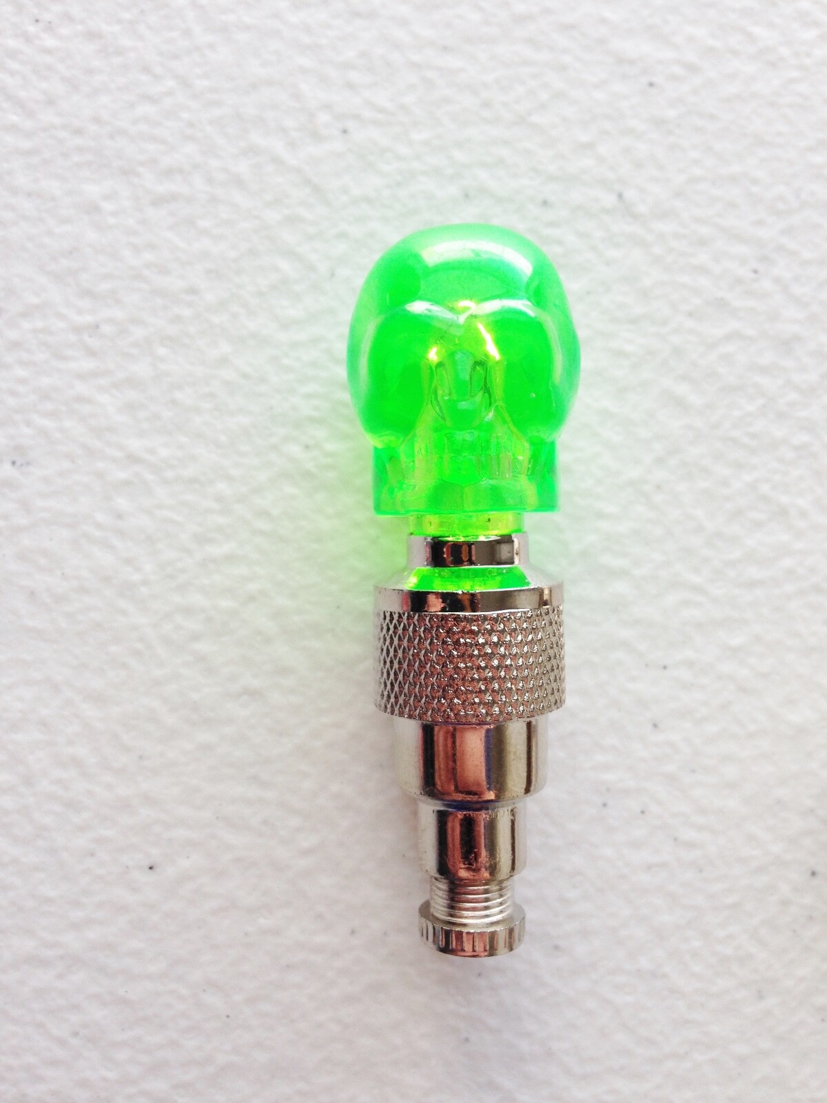 SKULL (2x 4x) LED Valve Cap Bicycle Bike Wheel Tire Light Spoke Lamp Motorcycle