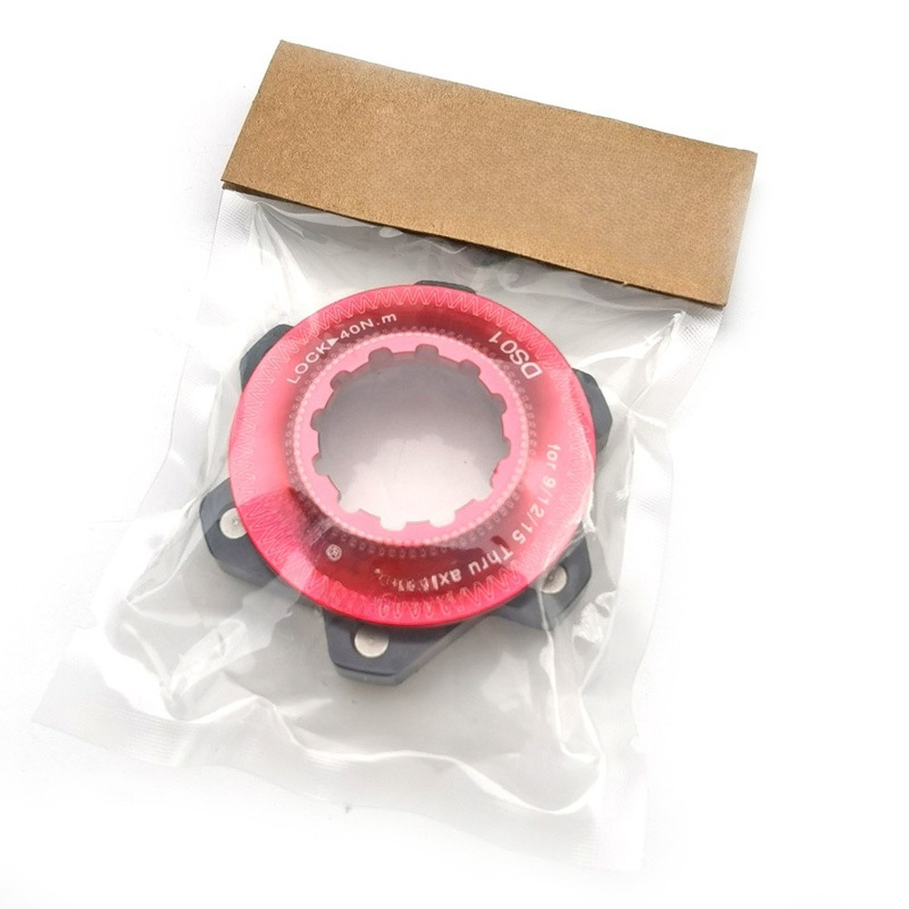 Center Lock to 6 Bolt Disc Brake Adapter for Mountain Bike 9mm 12mm Axle