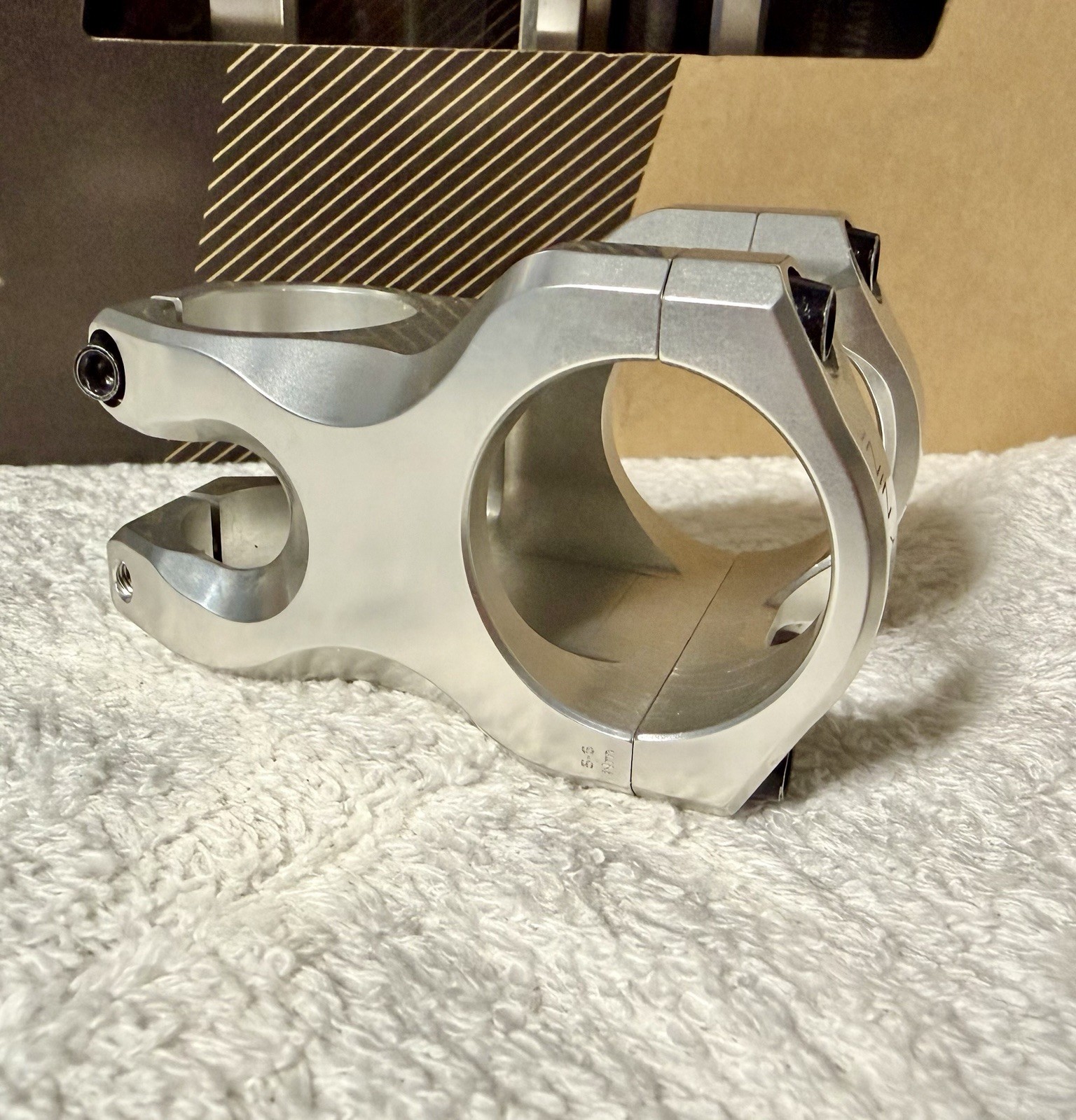 Industry Nine A35 MTB Mountain Bike Bicycle Stem Silver +/- 7 degree 35.0 x 50mm
