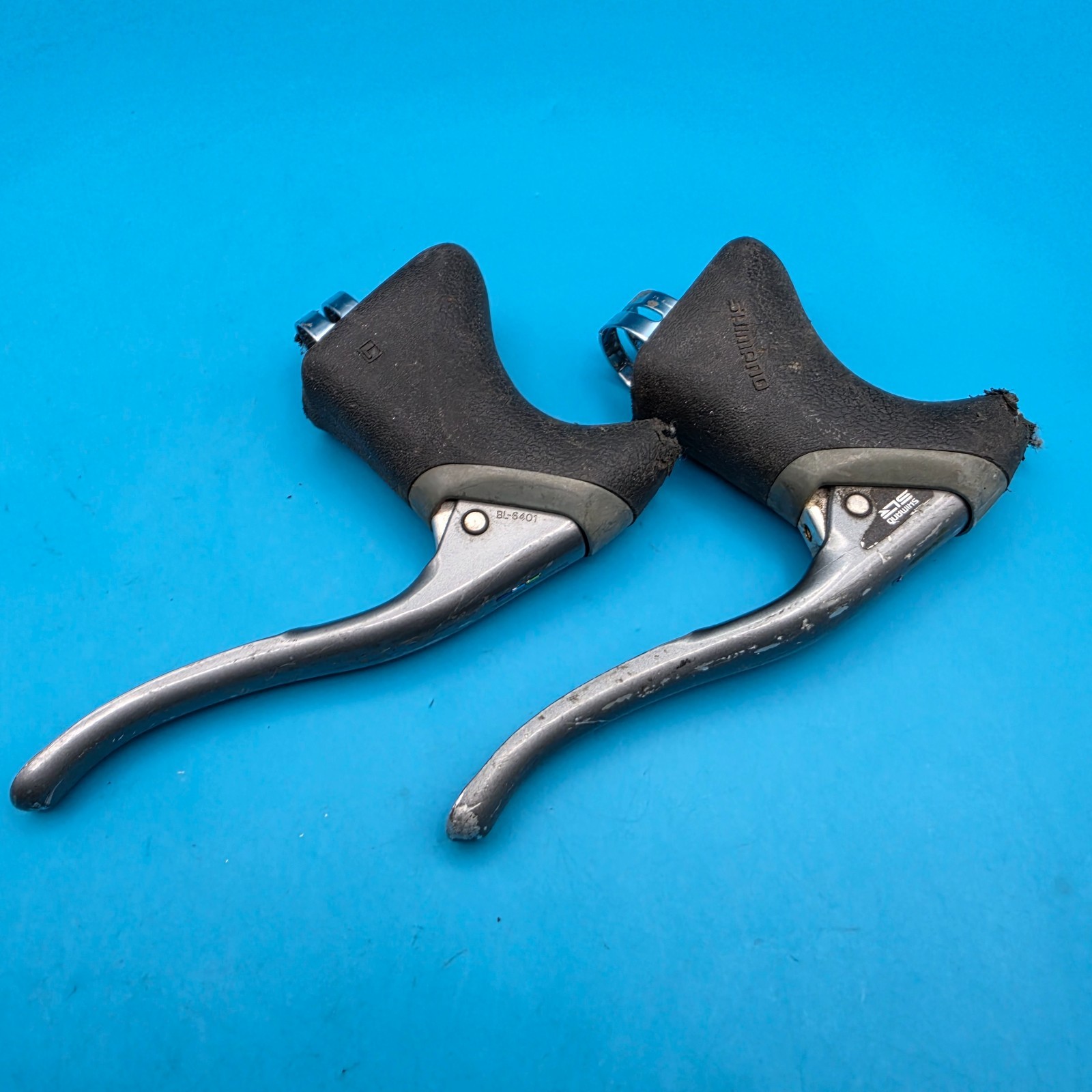 Shimano 600 Tricolor (Ultegra) 6400 Series Caliper Brake Set & Brake Levers f1