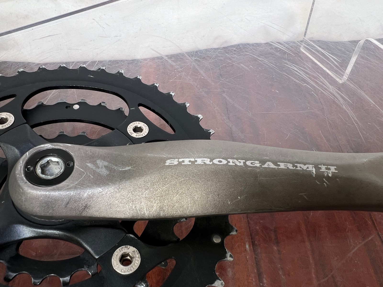 Specialized Strong Arm II 175mm Aluminum Mountain Bike Triple Crankset 44/32/22