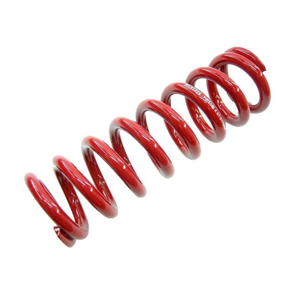 Metric Coil Spring – 174mm Length, 67.5-75mm Travel, 450 lb, Electric Red