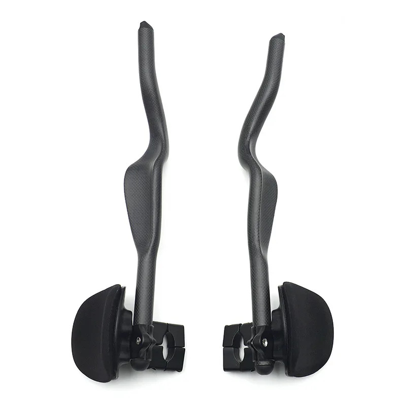 Road Bike Triathlon Time Trial Aero Handlebar Carbon Bicycle Rest TT Handlebar