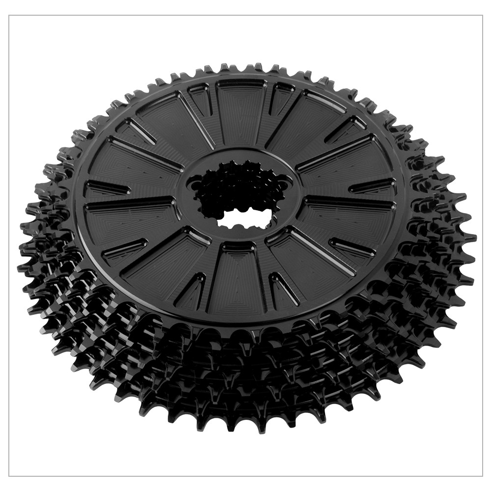Bike Narrow Wide 3 Bolt Direct Mount Aero Chainring 40T-58T for SRAM Crank 8-12S