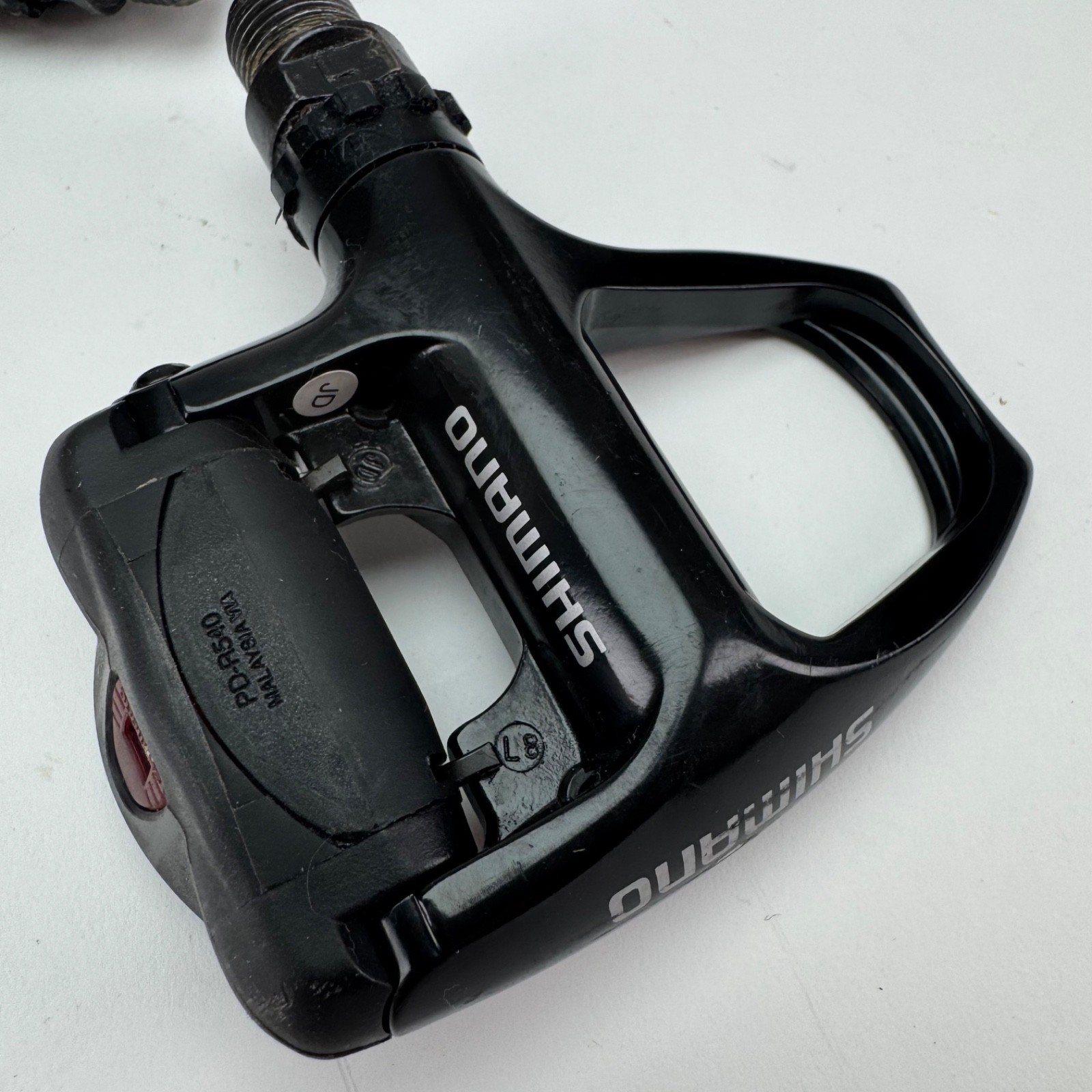 Shimano PD-R540 SPD Road Bike Pedals Black Clipless Pair Made in Malaysia