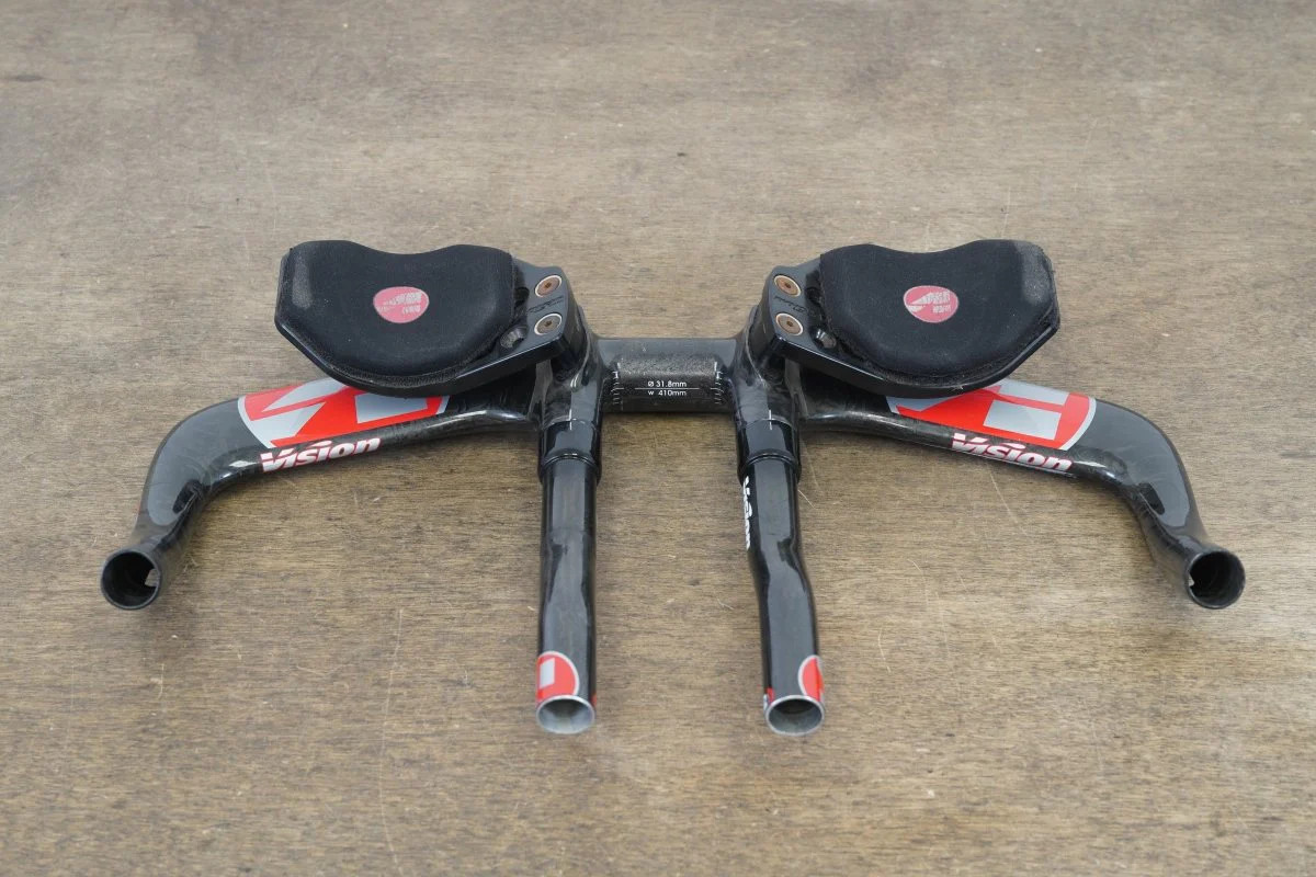 41cm Vision Trimax Carbon Aero TT Triathlon Basebar Extentions 31.8mm