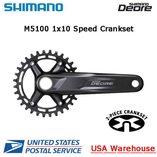 Shimano Deore FC-M5100 1×10 1×11 Speed 32T 170mm 175mm Crankset MTB