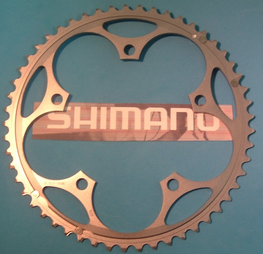 Shimano Ultegra FC-6503 Outer A-52T x 130BCD Chainring-NEW/NOS 3×8/9-Spd-SG-Mint