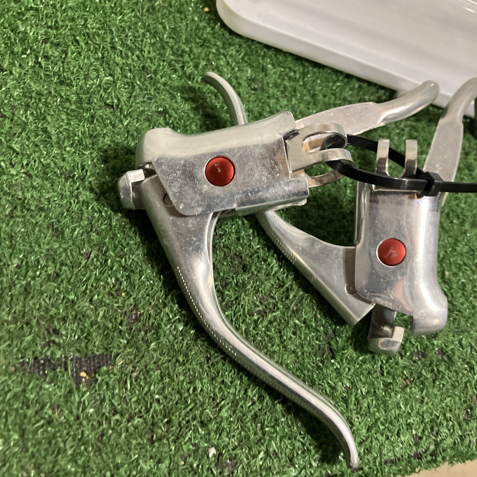 Vintage Dia-Compe Center Pull Brake Calipers Pair Front Rear Japan Levers Road