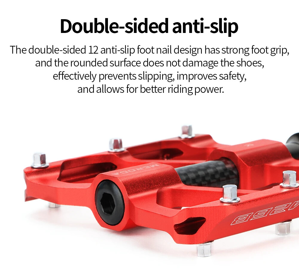 Ultralight MTB Road Bike Pedal Sealed Bearing Anti-slip Aluminum Alloy Pedals