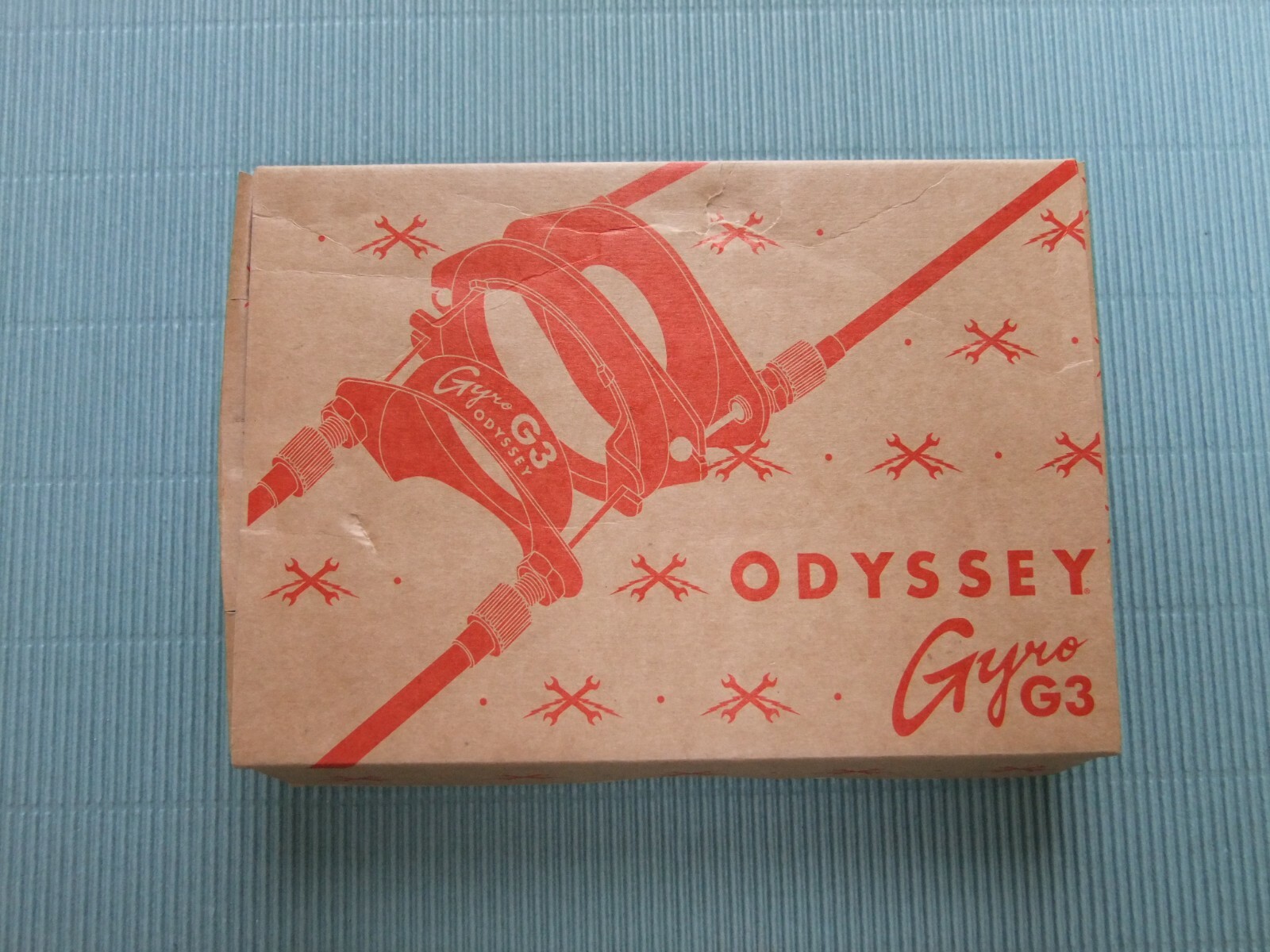 NOS ODYSSEY BMX Bike 1-1/8″ Gyro G3 Universal Detangler Kit, White