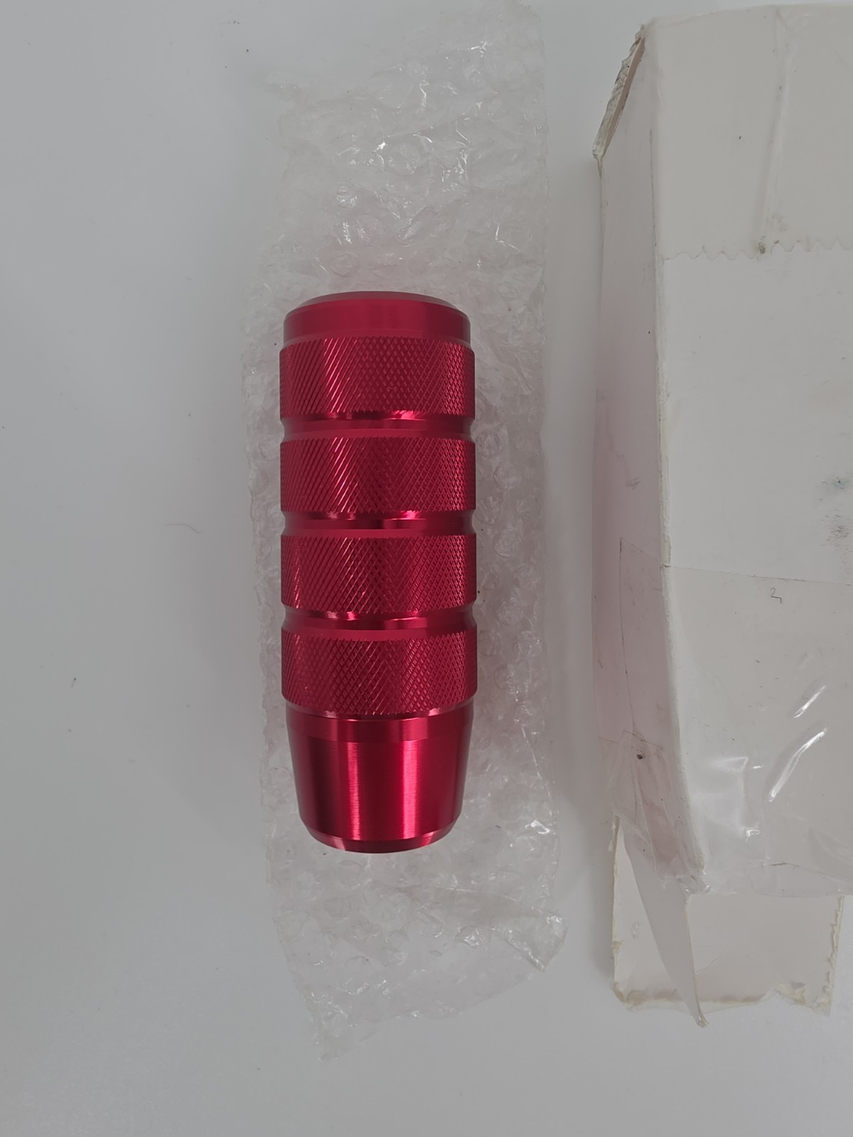 Weighted Shift Knob 9CM Aluminum Alloy Car Gear Stick Shifter Lever Handle Red