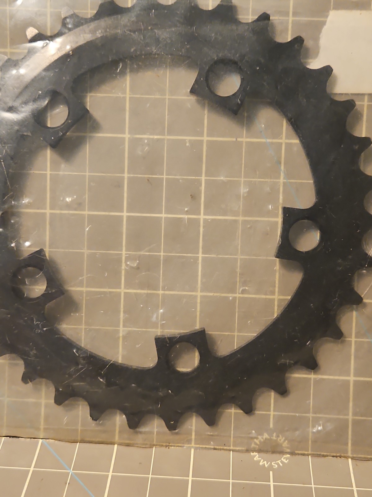 Salsa Chainring 34t Black Alloy 90s NOS New 94mm USA 7075 MTB Vintage 90s