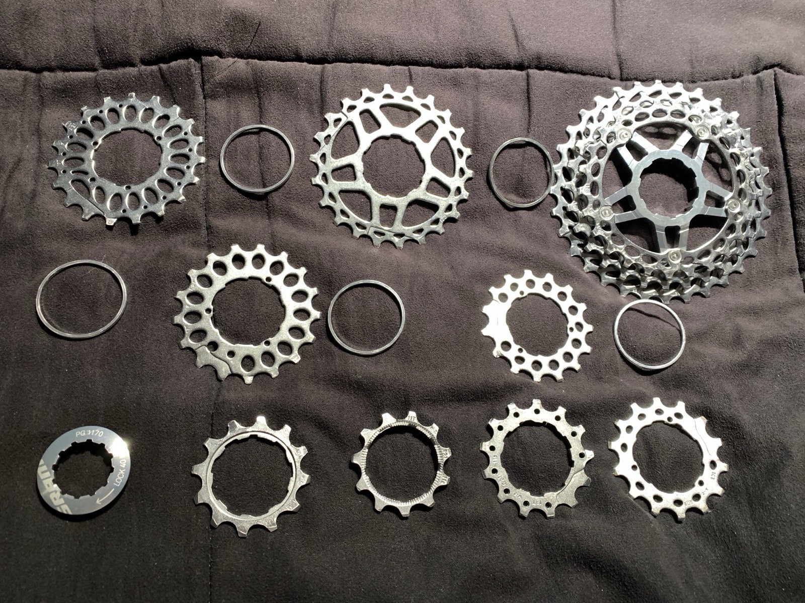 SRAM Force PG-1170 WiFli 11 Speed Cassette 1170 11-32T Gearing Gravel Road