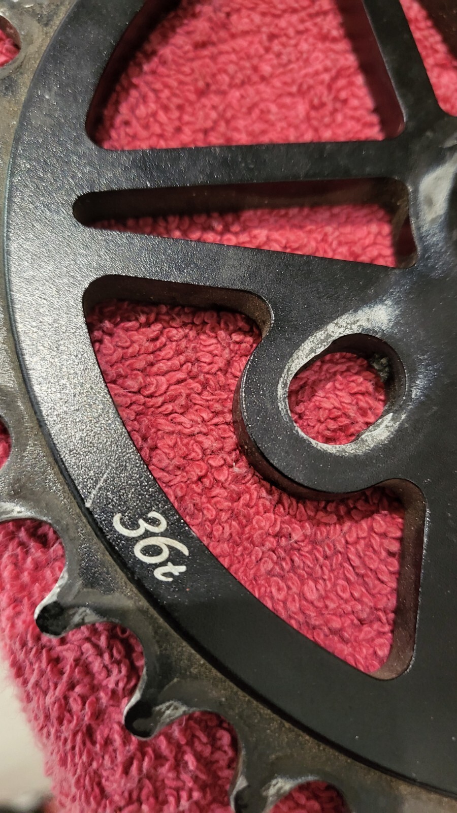 WTP We The People Five Star Deluxe 36t Chainring Bmx 20” Black