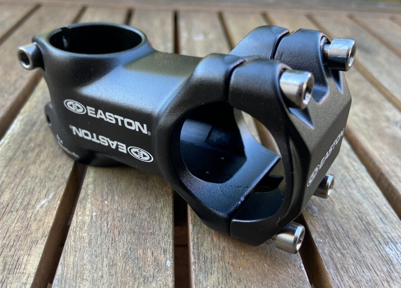 New Easton EA50 Stem 60mm +/- 8 Deg 31.8mm Bar 1 1/8″ Tube Black