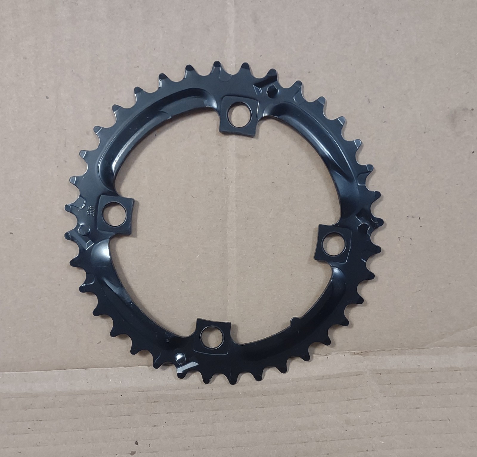 Bicycle Black Mountain Chainring 36 Tooth 104 mm NOS Vintage Bike