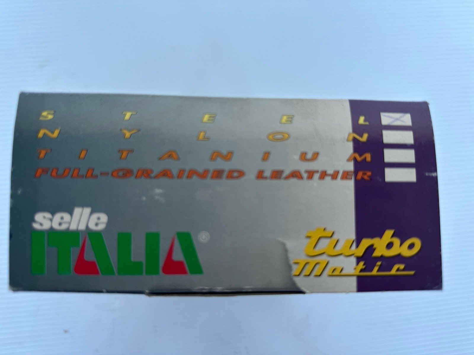NOS Selle Italia Turbo Matic Saddle Black Vintage MTB Road Bike w/Box