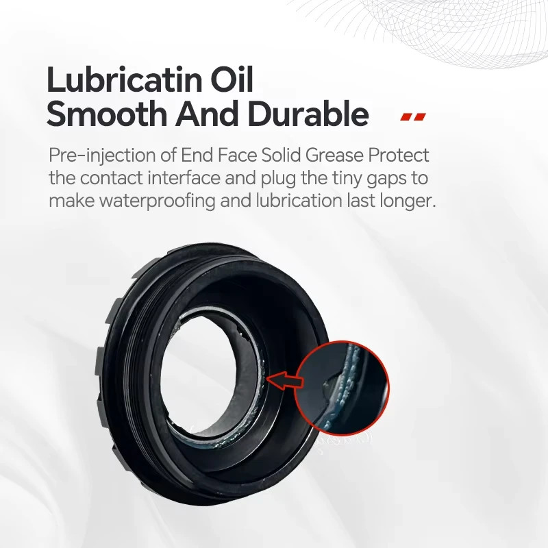 LINGMAI T47 Threaded Bottom Bracket 68/77/85.5mm 24mm DUB Ceramic Steel Bike