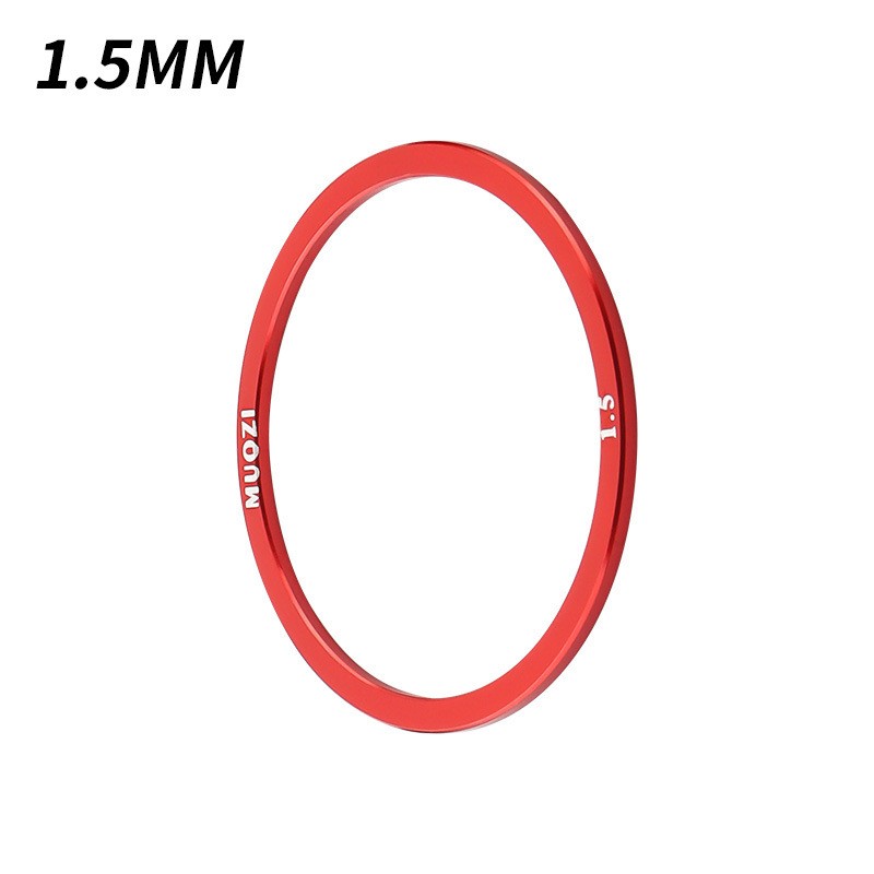 Crankset Washer Spacer Thick 1.5/2/2.5/3mm Bike Chainring Hollow Washer