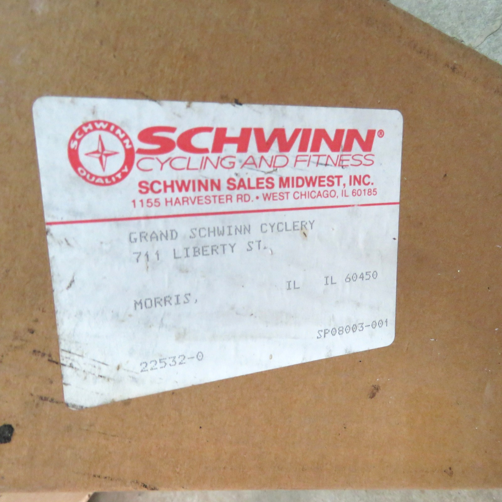 NOS Schwinn 26 » Fork 11/8″ Threaded 210mm / 80mm Neon Yellow Illusion Canti
