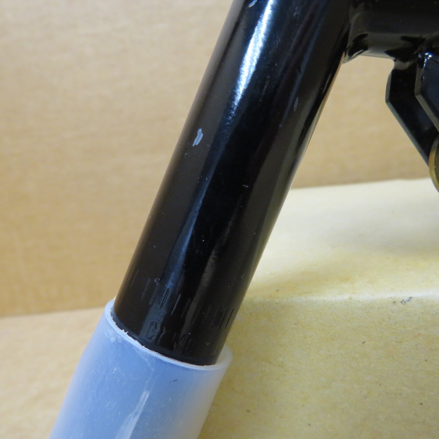 New-Old-Stock 3T Roller Guide Stem…Chromoly Steel Tubing w/Black Enamel Finish