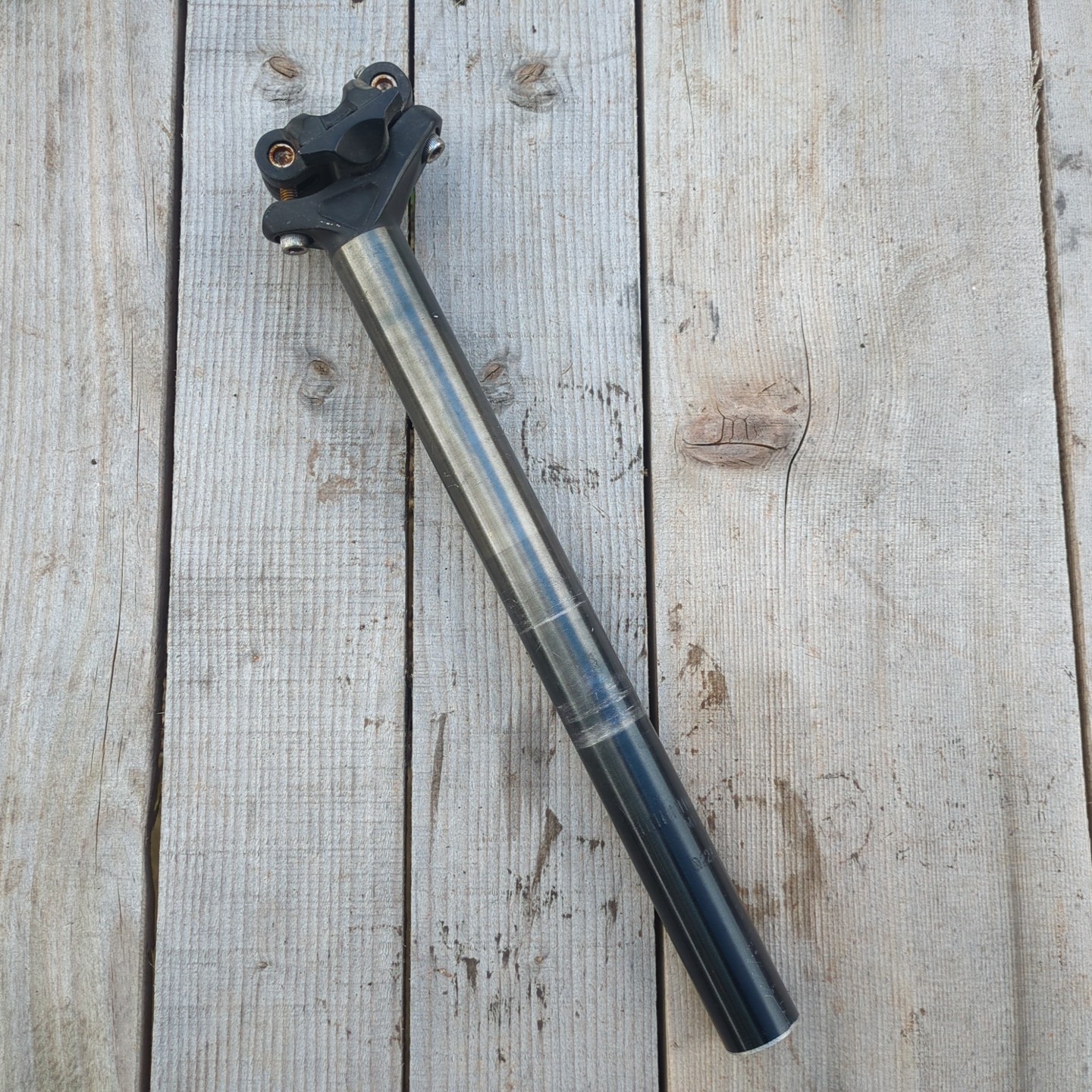 Promax – 27.2 – Aluminium Double Clamp Bike Seat Post