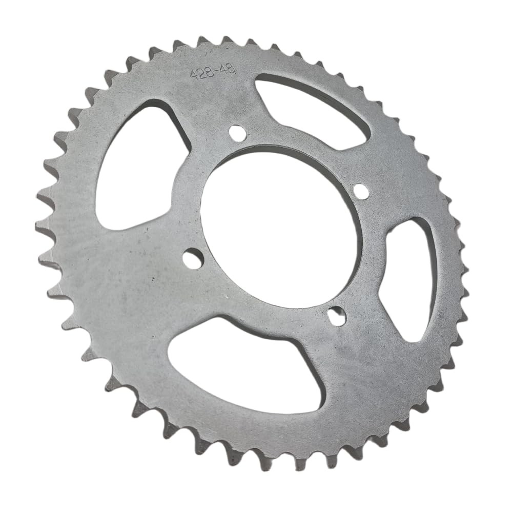 Ztdzzh 48 Tooth Rear Chain Sprocket Id 76Mm For 428 Chain 50Cc 70Cc 90Cc 110Cc