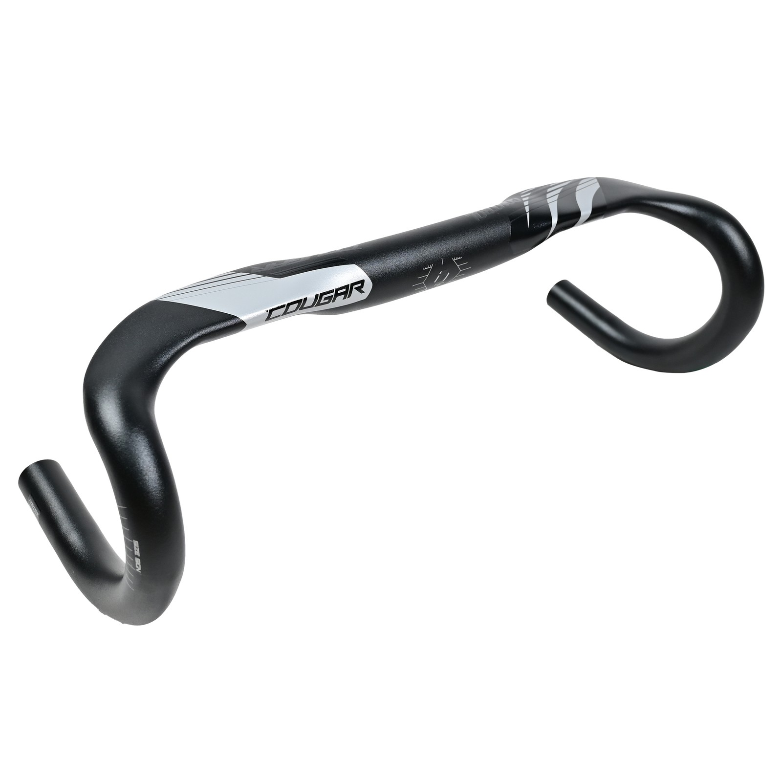 CONTROLTECH Cougar Alloy 31.8x360mm Road Handlebar Lightweight Ergonomic Bar
