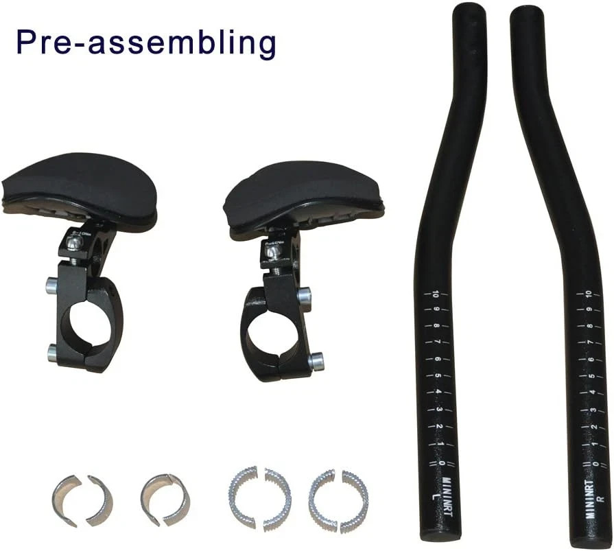 Bike Rest Handlebar TT Bar 31.8mm Cycling Triathlon Aero Bar for Road Bike or Mo