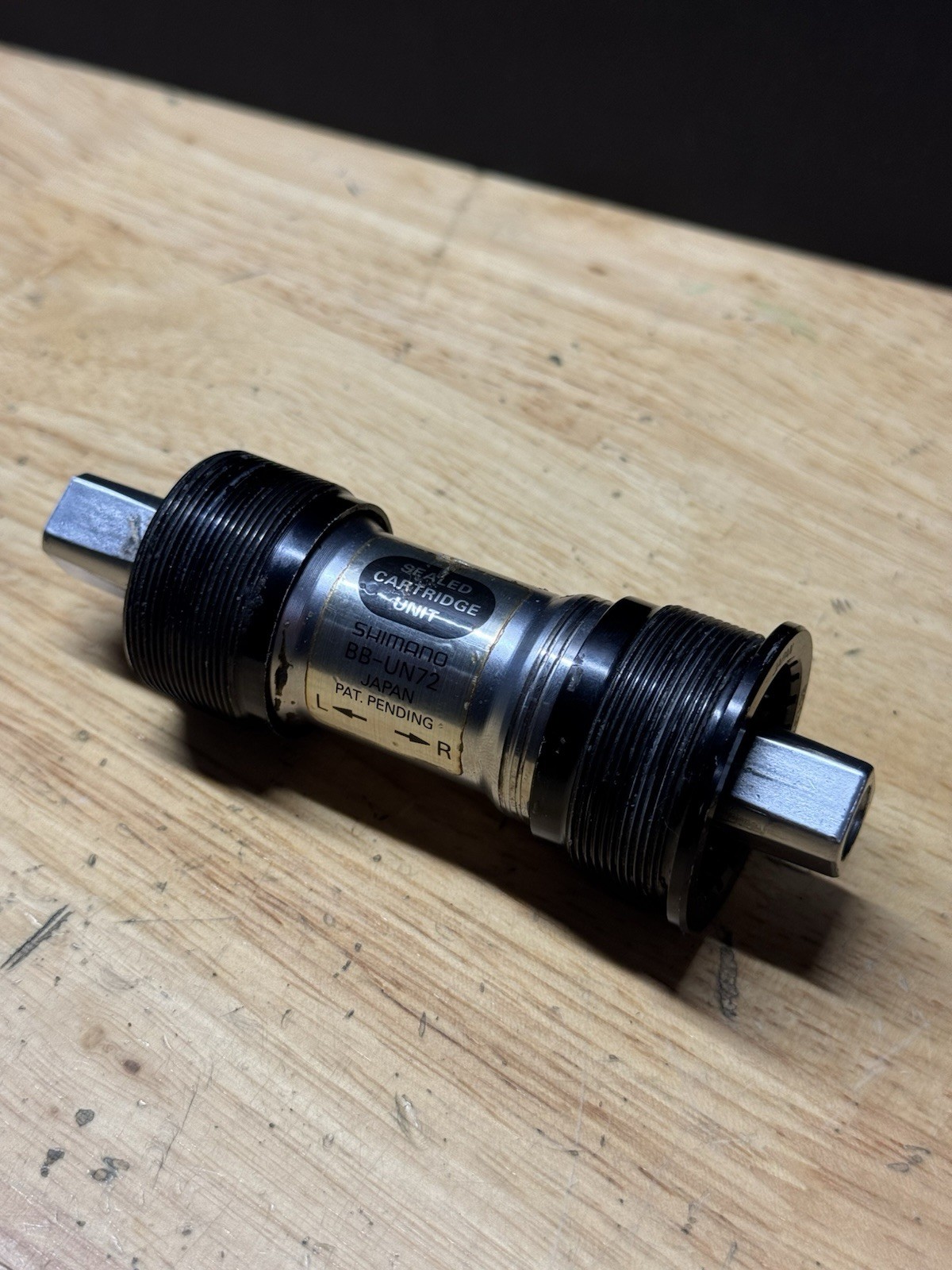 Shimano Deore XT BB-UN72 113mm Square Taper Bottom Bracket BSA English Japan