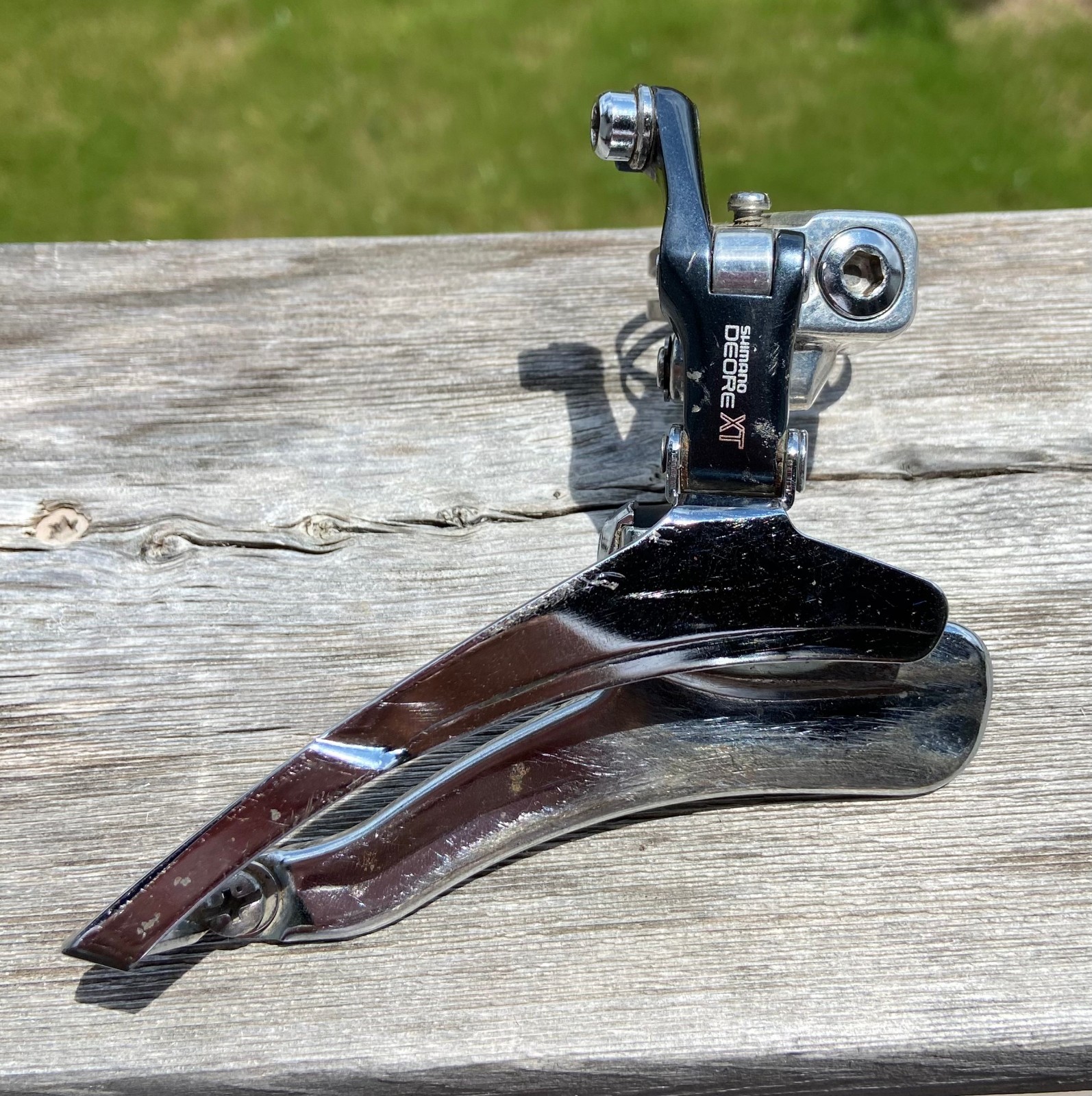 Shimano Deore XT FD-M735 Triple Front Derailleur 34.9 mm bottom pull
